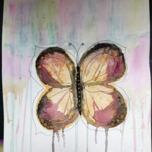 Unexpected Beauty of Life Watercolor Painting