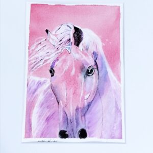 Wild Grace Watercolor Painting