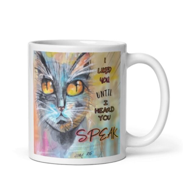 Pop Art Cat Mug