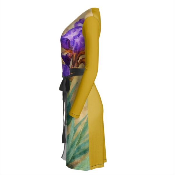 Iris Dreams Wrap Dress - Image 2