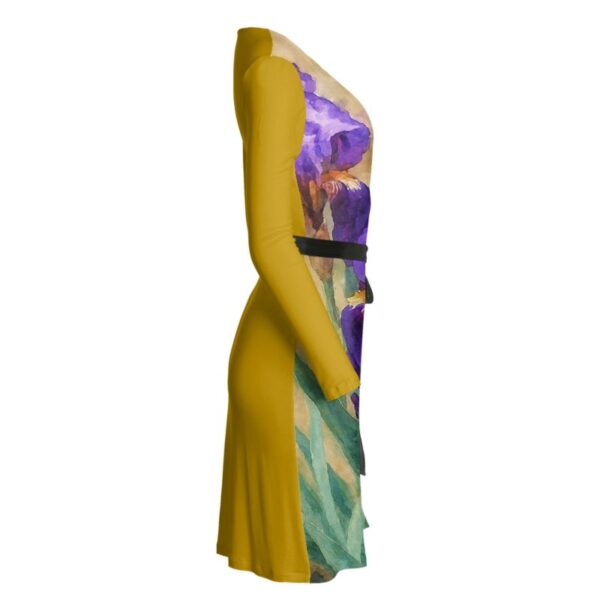 Iris Dreams Wrap Dress - Image 3