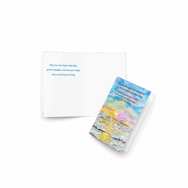Morning Glow Greeting card - Image 4