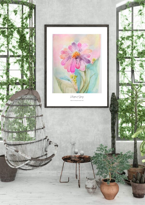 Whispers of Spring Watercolor Print - Image 4