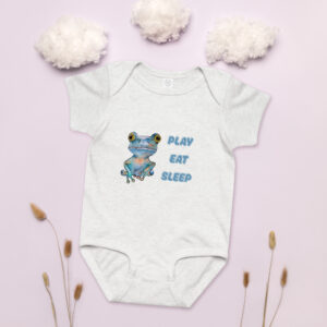Play Eat Sleep Baby Jersey Onesie