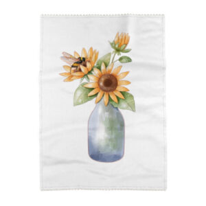Sunflower Guest Tea Towel