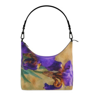 Iris Dreams Muse Leather Hobo Bag