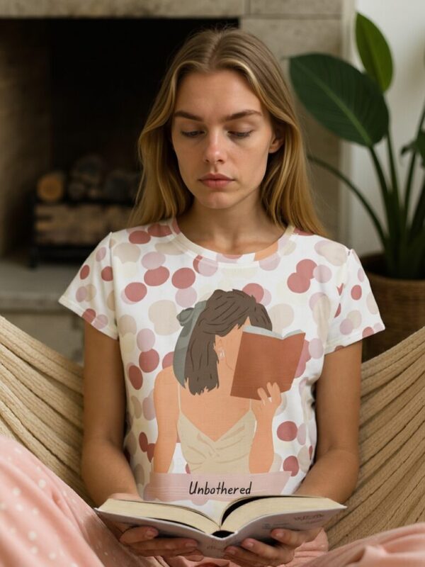 Unbothered Cropped Lounge Top