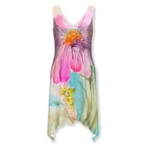 Whispers of Spring Asymmetrical Dress