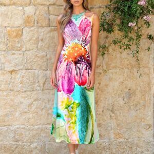 Whispers of Spring Maxi Dress