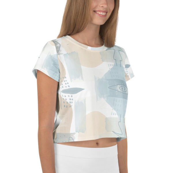 Still Moments Cropped Lounge Top - Image 2