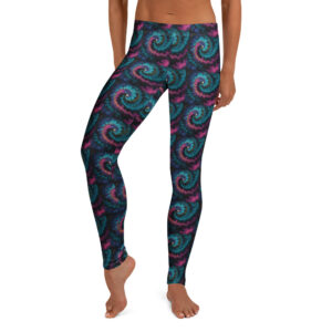 Cosmic Awareness Tie Dye Style Leggings