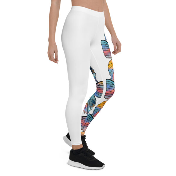 Tie Dye Style Butterfly Leggings - Adult/Teen - Image 10