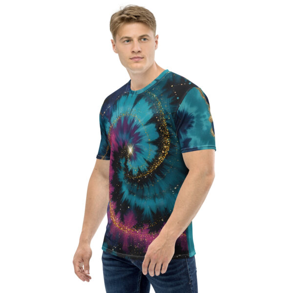 Cosmic Awareness Tie Dye Style Tee - Image 4