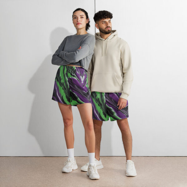 Mystic Tie Dye Unisex  Shorts - Image 3