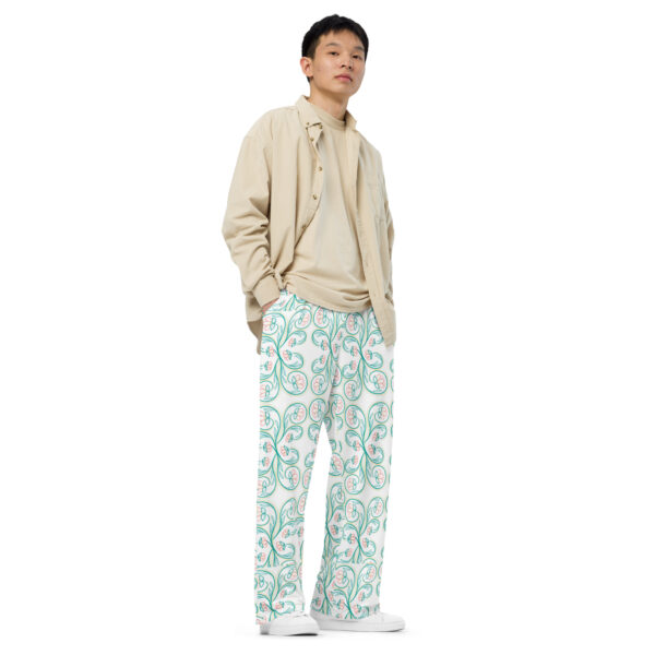 Tranquil Hippy Paisley Lounge Pants - Unisex - Image 3