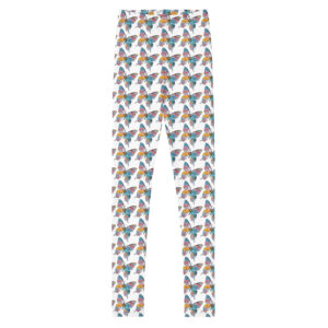 Tie Dye Butterfly Teen Leggings