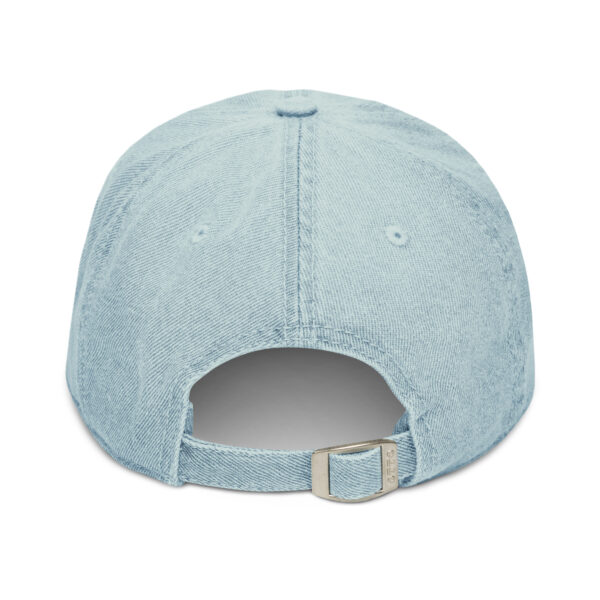 Hang It-Wear It- Love It Embroidered Denim Hat - Unisex - Image 4