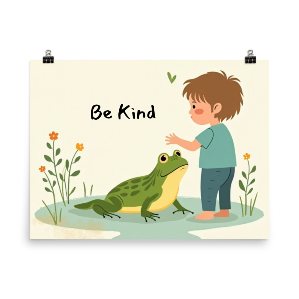 Be Kind Children's Illustration