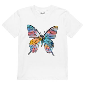 Tie Dye Butterfly Kids Tee