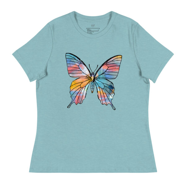 Tie Dye Style Butterfly Tee - Image 5