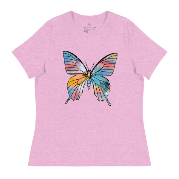 Tie Dye Style Butterfly Tee - Image 7