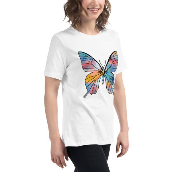 Tie Dye Style Butterfly Tee - Image 4