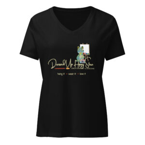Dressed Up Hippy Store V-Neck T-Shirt