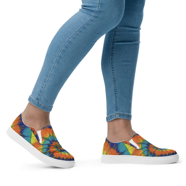Sunshine Spiral Canvas Shoes - Image 2