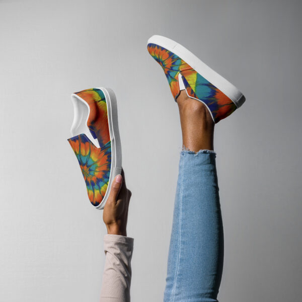 Sunshine Spiral Canvas Shoes - Image 3