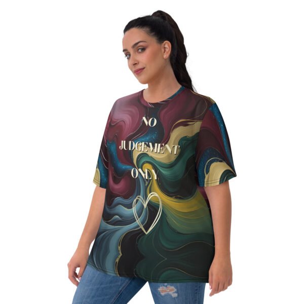 No Judgement Only ❤️ Tee - Unisex - Image 4