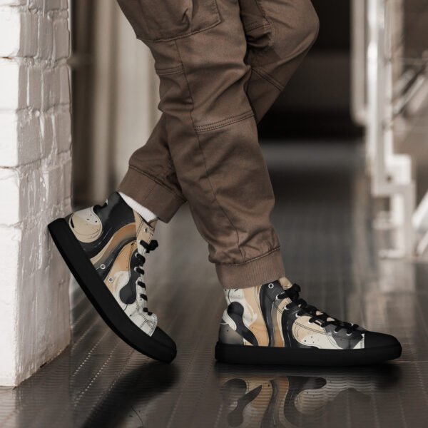Inked In Coffee Men's Hightops - Image 4