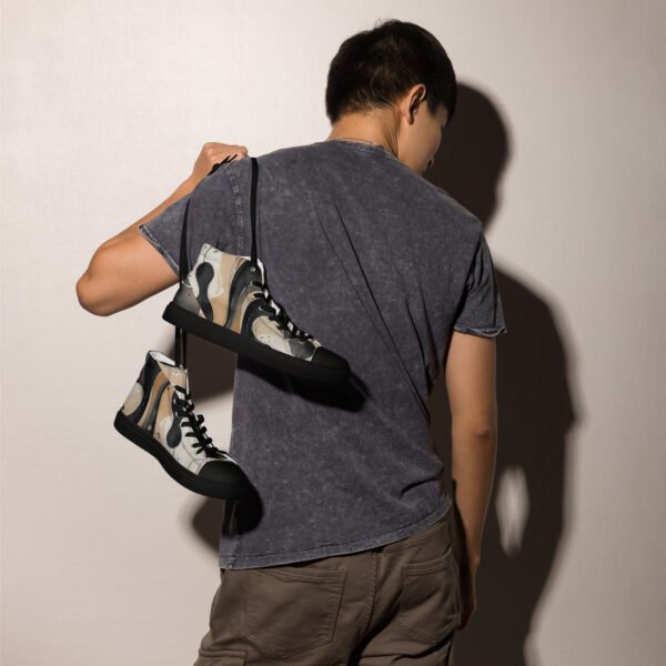 Inked In Coffee Men's Hightops - Image 3