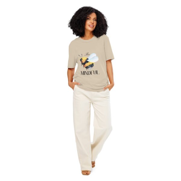 Bee Mindful Organic Cotton Tee - Unisex - Image 3