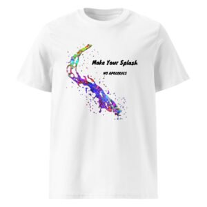 Make Your Splash Organic Cotton Tee - Unisex